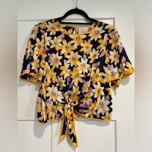 Floral Cinq a Sept Kristi Top